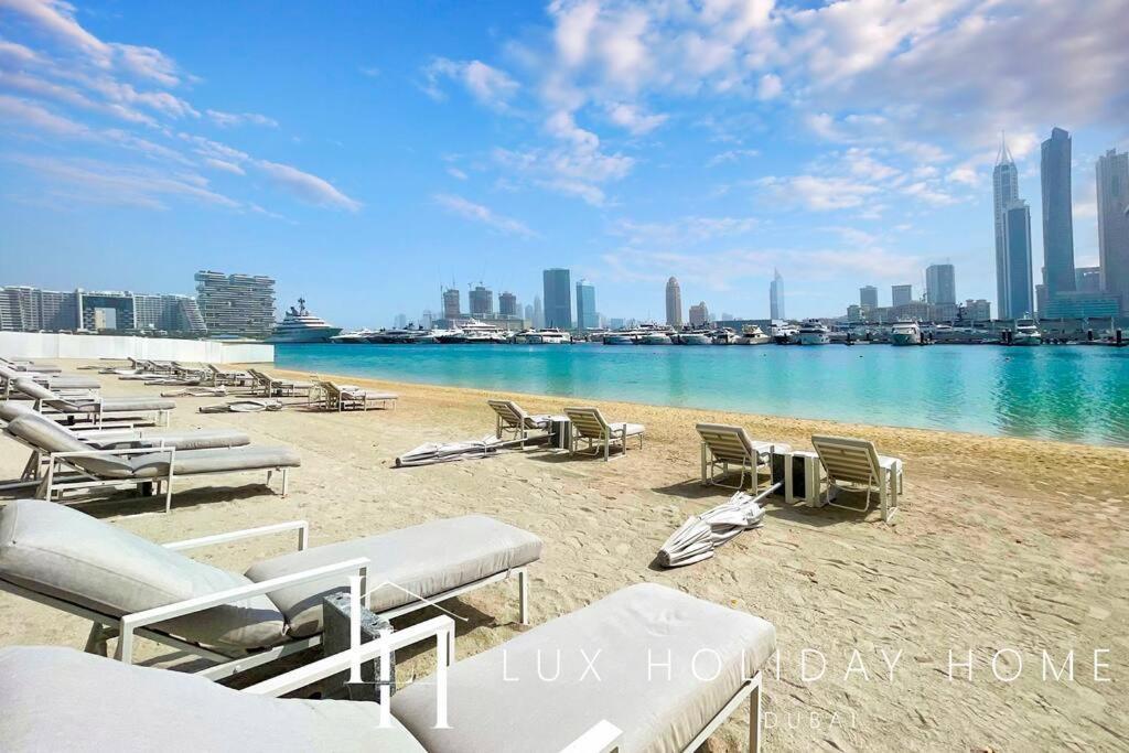 Lux The Marina Vista Beachfront 3 अपार्टमेंट Dubai
